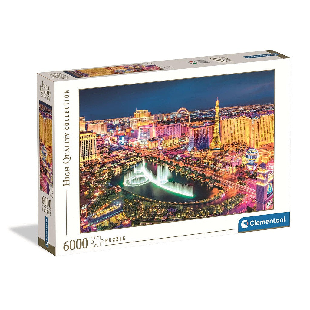 Clementoni Puzzle - Las Vegas "Lichter der Nacht" (6000 Teile)