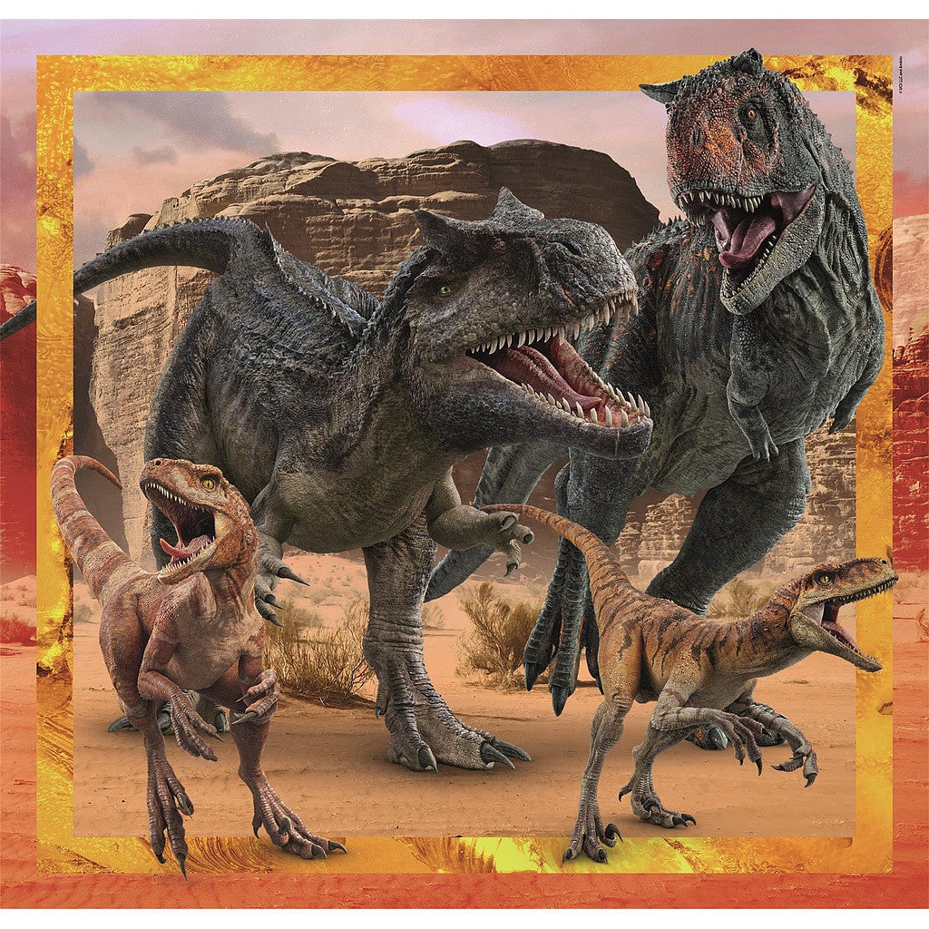 Clementoni 3-in-1 Puzzle - Jurassic World (3 x 48 Teile)