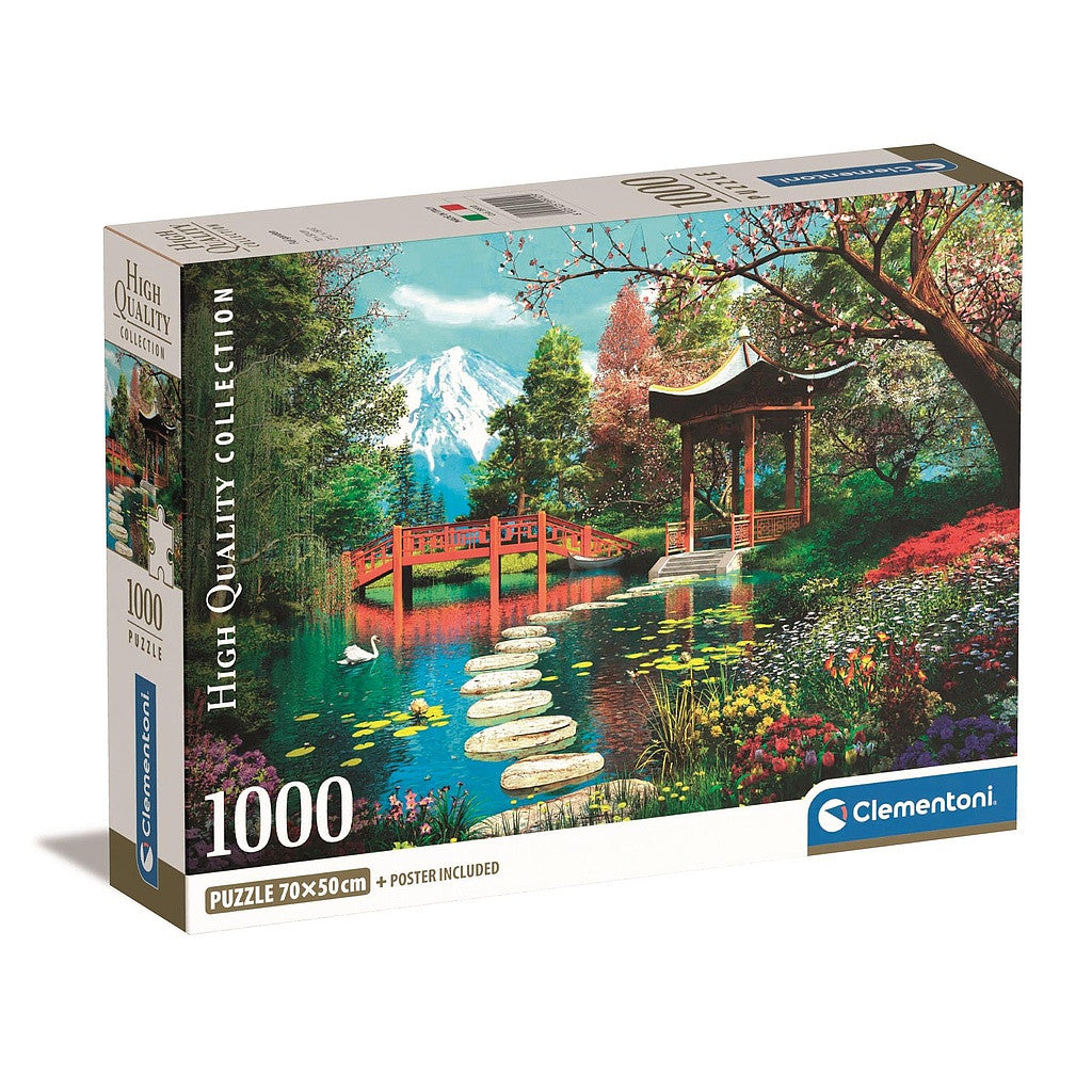 Clementoni Puzzle - Fuji Garten (1000 Teile)