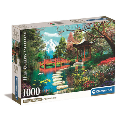 Clementoni Puzzle - Fuji Garten (1000 Teile)