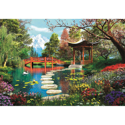 Clementoni Puzzle - Fuji Garten (1000 Teile)