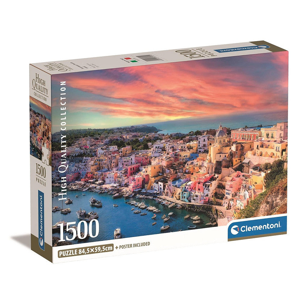 Clementoni Puzzle - Italien "Insel Procida" (1500 Teile)