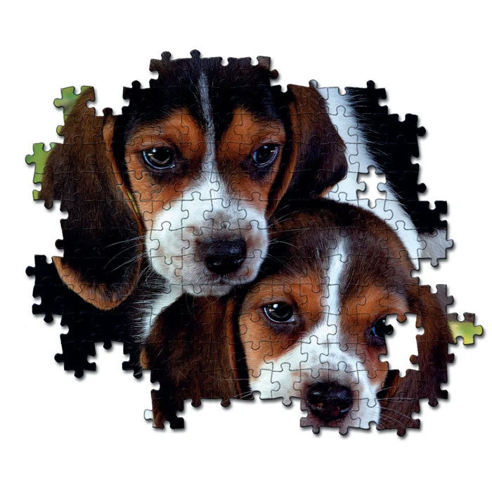 Clementoni Puzzle - Süsse Welpenfreunde (500 Teile)