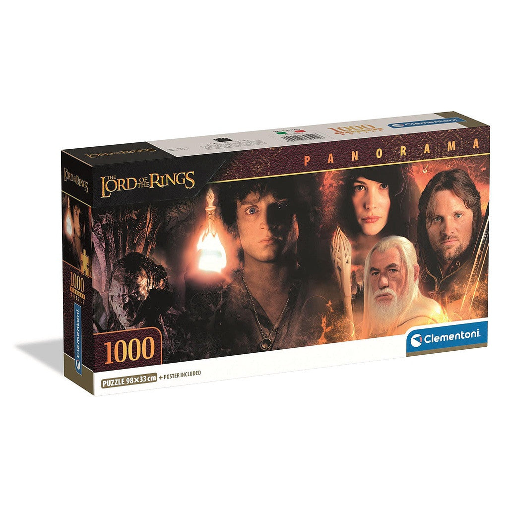 Clementoni Panorama-Puzzle - Herr der Ringe (1000 Teile)