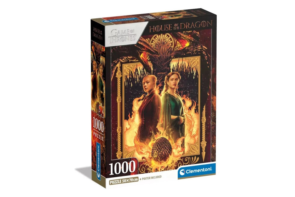 Clementoni Puzzle - House of the Dragon "Rhaenyra und Alicent" (1000 Teile)