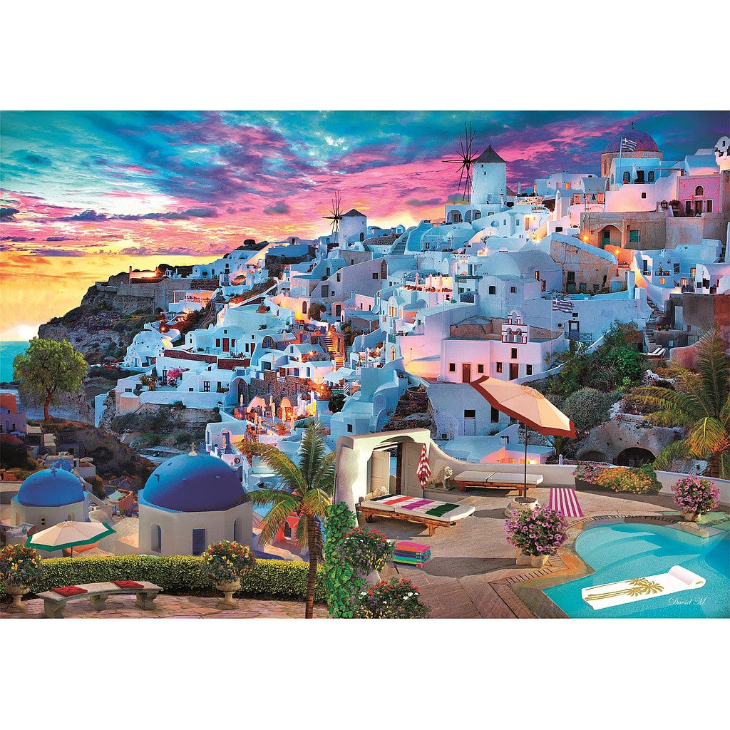 Clementoni Puzzle - Griechische Aussicht (500 Teile)