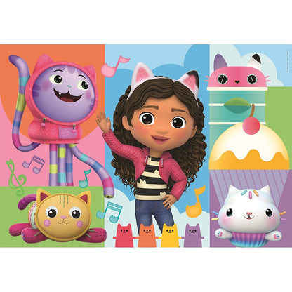 Clementoni - Puzzle "Gabis Puppenhaus Wiese" (2 x 60 Teile)