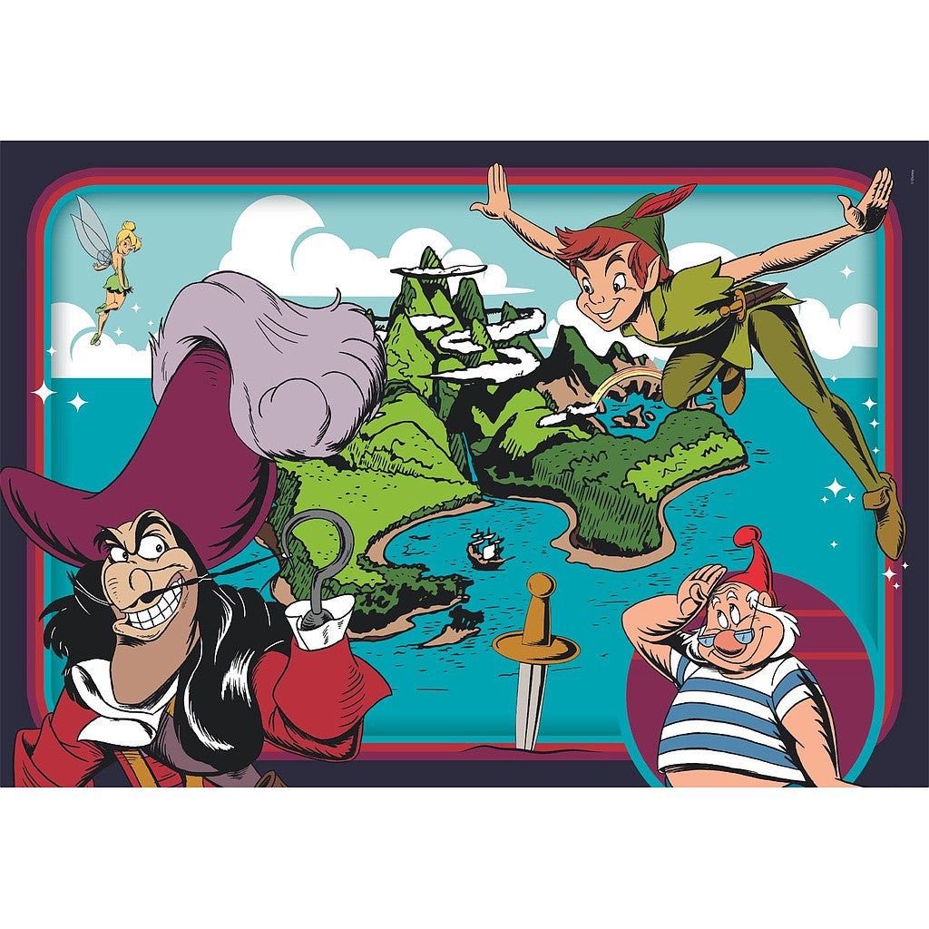 Clementoni 2-in-1 Puzzle - Disney "Klassiker" (2 x 60 Teile)