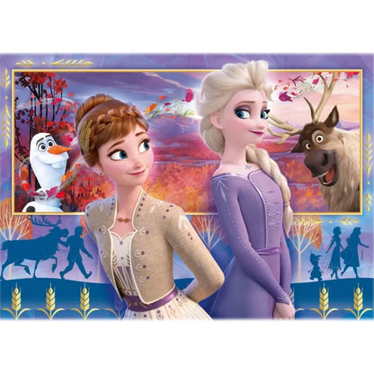 Clementoni 2-in-1 Puzzle - Disney Frozen II "Eismagie" (2 x 60 Teile)