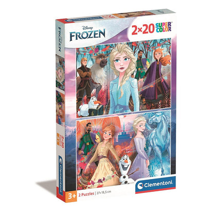 Clementoni 2-in-1 Puzzle - Disney Frozen II (2 x 20 Teile)