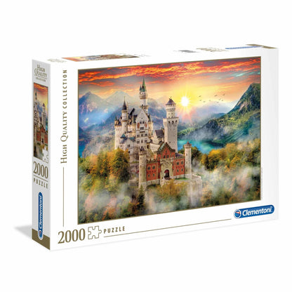 Clementoni Puzzle - Deutschland "Schloss Neuschwantein" (2000 Teile)