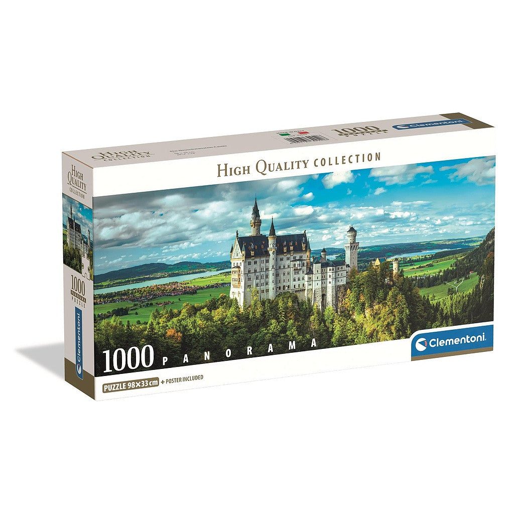 Clementoni Panorma-Puzzle - Deutschland "Schloss Neuschwantein" (1000 Teile)