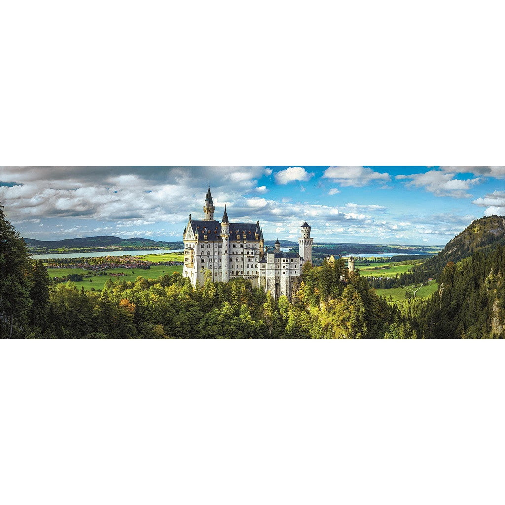 Clementoni Panorma-Puzzle - Deutschland "Schloss Neuschwantein" (1000 Teile)