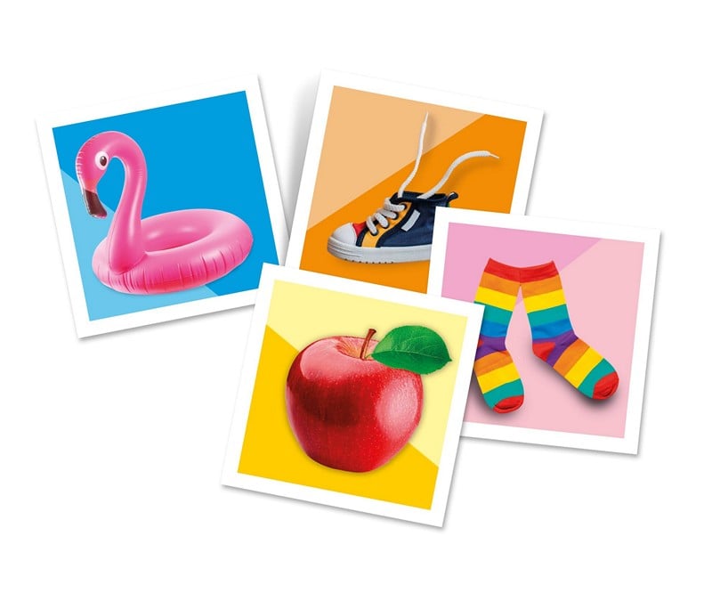 Clementoni Memo Spiel mit Farben 48 Karten 15x20cm