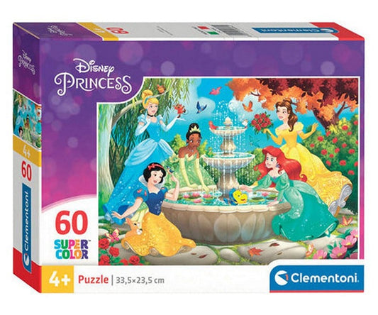 Clementoni Puzzle- Disney Princess Supercolor (60 Teile)