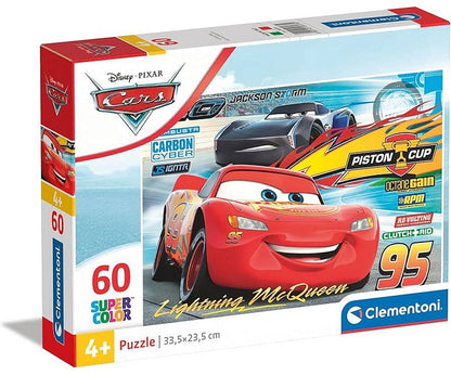 Clementoni Puzzle-  Disney Cars Supercolor (60 Teile)