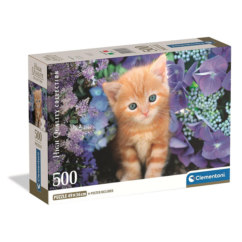 Clementoni Puzzle-Cat Ginger (500 Teilig)