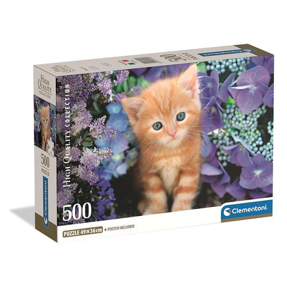 Clementoni Puzzle-Cat Ginger (500 Teilig)