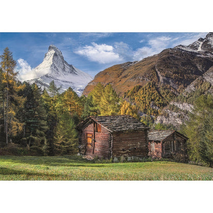 Clementoni Puzzle- Bergzauber Matterhorn (500 Teile)
