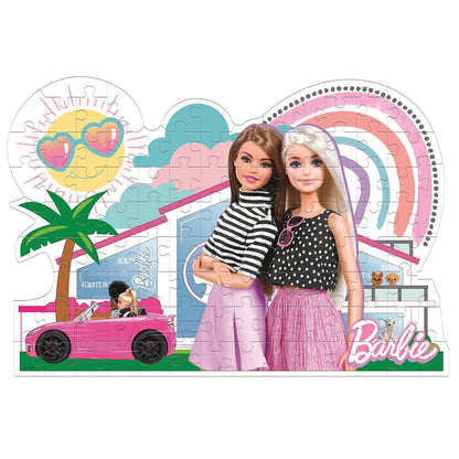 Clementoni Puzzle- Barbie Haus (104 Teilen)