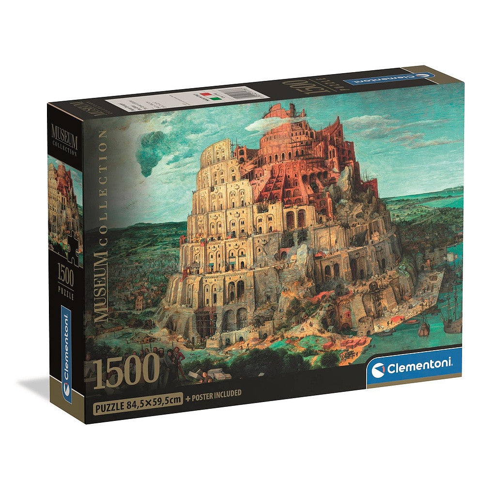Clementoni Puzzle- Art Babel Tower (1500 Teile)