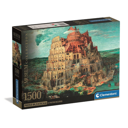 Clementoni Puzzle- Art Babel Tower (1500 Teile)