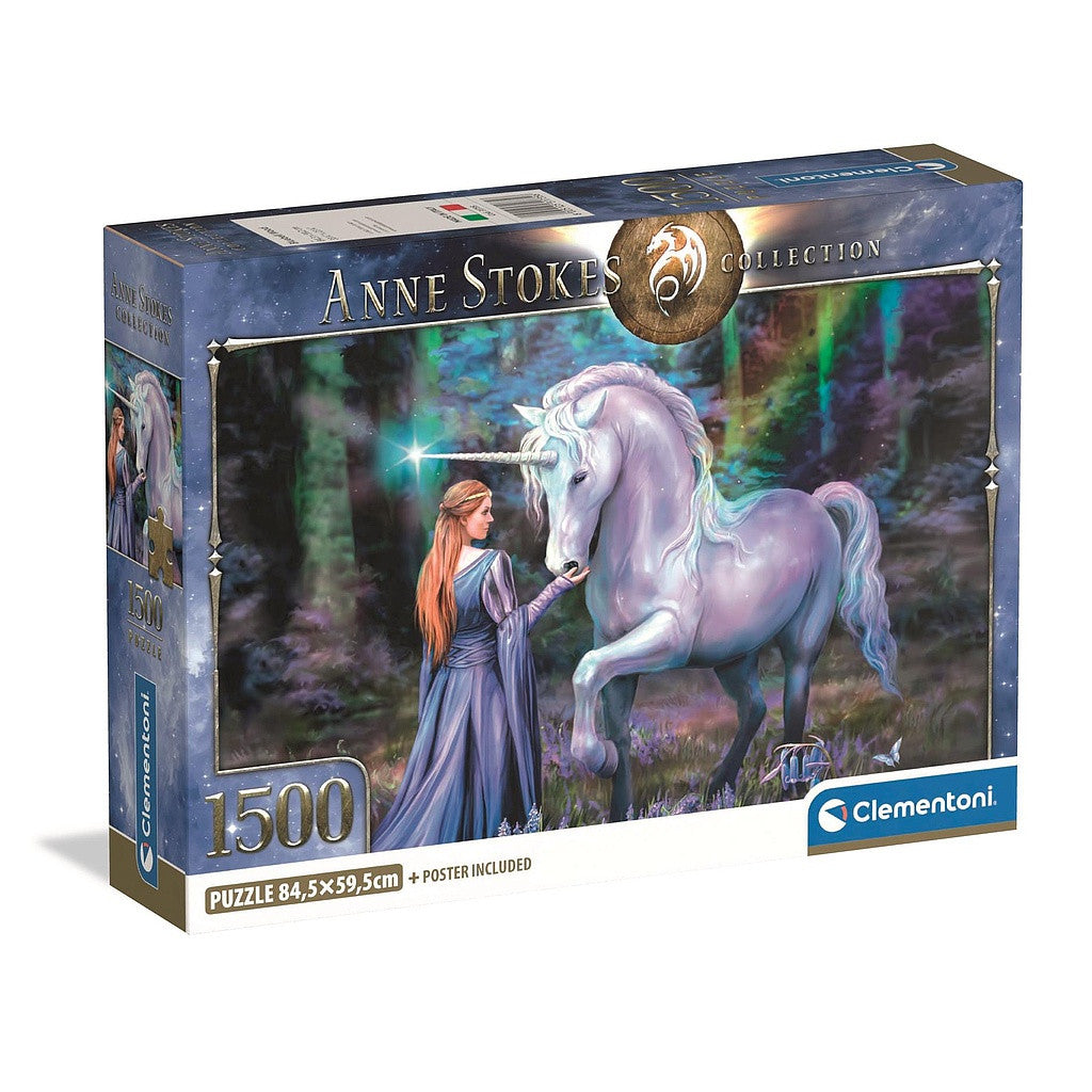 Clementoni Puzzle- Anne Stokes Bluebell Wood (1500 Teile)