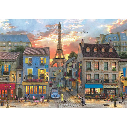 Clementoni Puzzle - Strassen von Paris (1000 Teile)