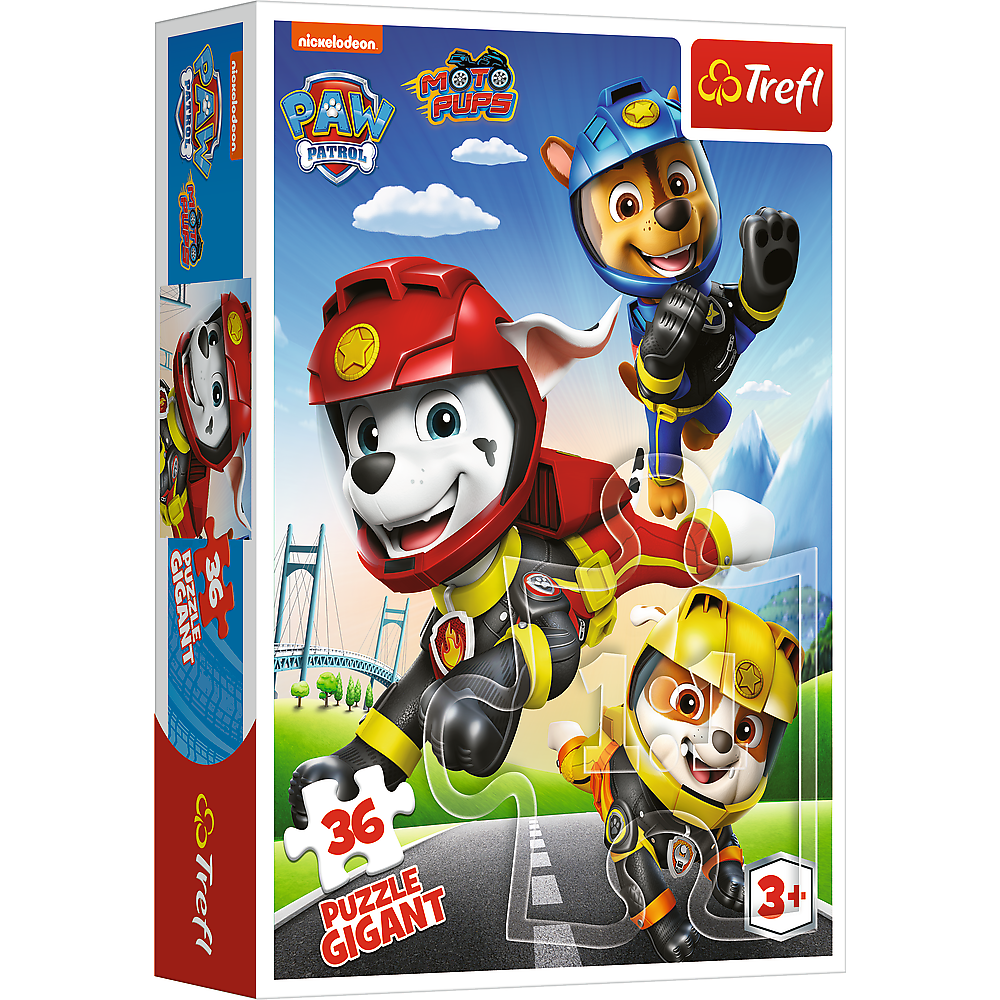 Puzzle "Paw Patrol" - 3 Hunde