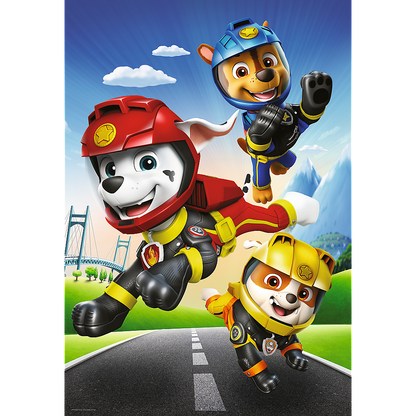 Puzzle "Paw Patrol" - 3 Hunde