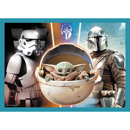 Trefl 4-in-1 Puzzle - Star Wars (35 - 70 Teile)