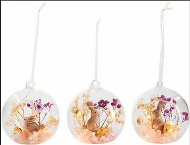 LED-Dekohänger "Häschenzauber"