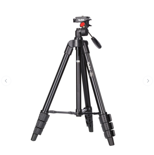Rollei Fotostativ Compact Traveler Star S1, schwarz