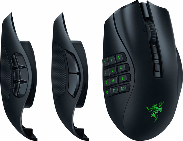 Razer - Gaming Mouse Naga Pro, Schwarz - gebraucht