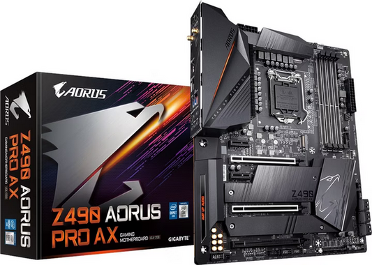 GIGABYTE Z490 AORUS Pro AX gaming motherboard - Gebraucht