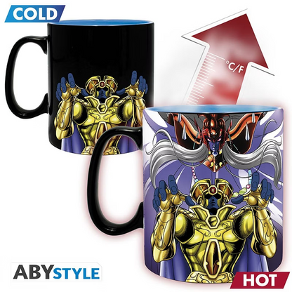 Saint Seiya - Tasse Heat Change "Pegasus vs Pope"