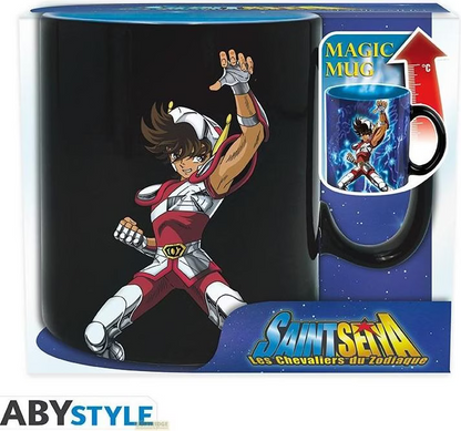 Saint Seiya - Tasse Heat Change "Pegasus vs Pope"