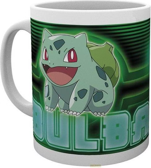 Pokemon - Tasse "Bulbasaur", neon (320 ml)