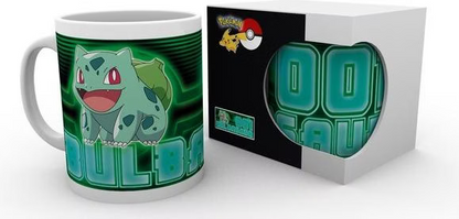 Pokemon - Tasse "Bulbasaur", neon (320 ml)