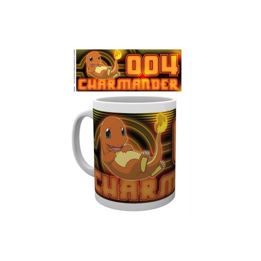 Pokemon - Tasse "Charmander", neon (320 ml)