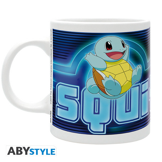 Pokemon - Tasse "Squirtle", neon (320 ml)