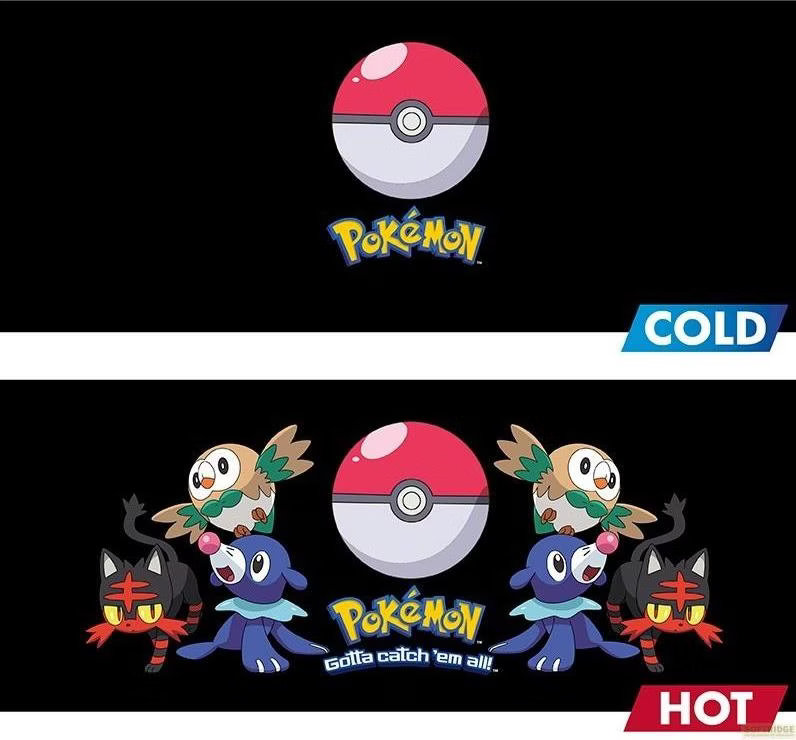Pokemon - Tasse Heat Change "Catch Em'All"