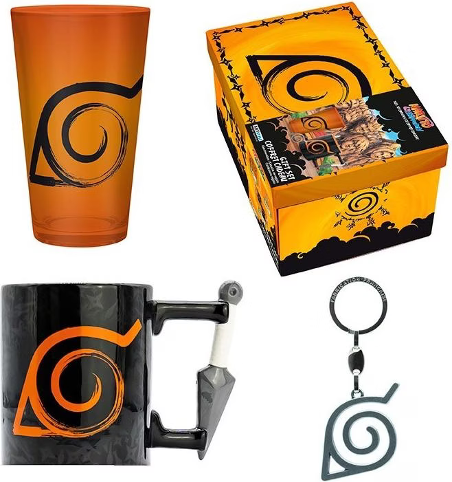 Naruto Shippuden - XXL Premium Fan-Set