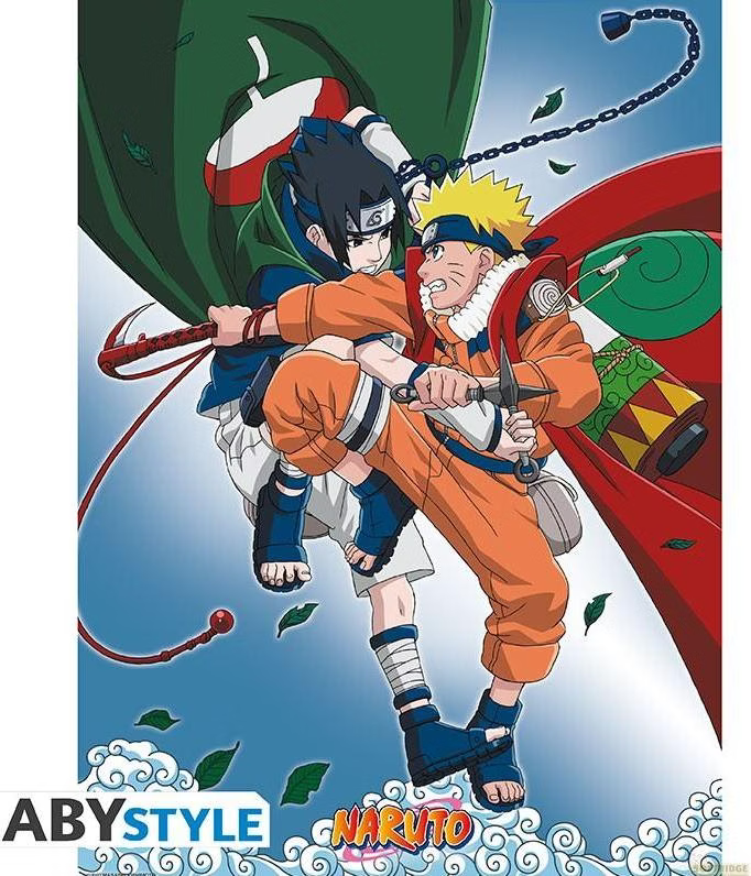 Naruto - 2er-Set  Poster "Team 7" (52 x 38 cm)