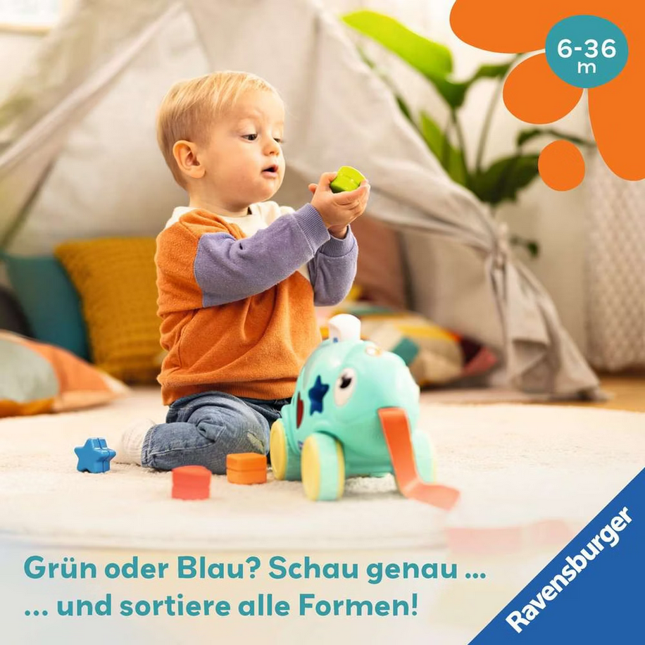 Play+ Musikalisches Farben & Formen Chamäleon