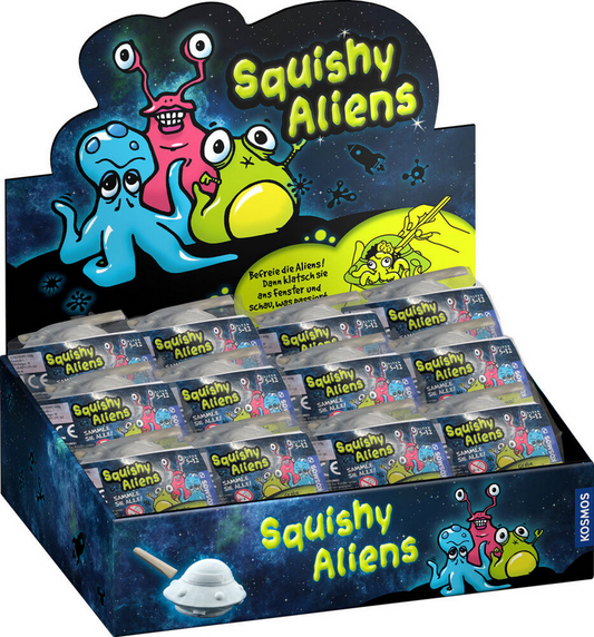 Squishy Aliens (24 Ex. Im Display)