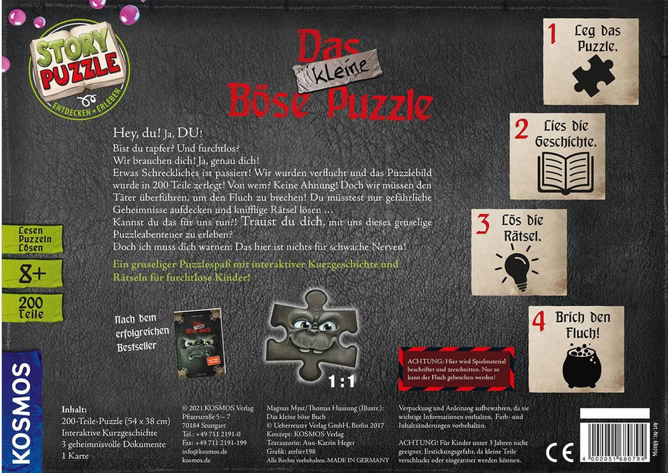 Kosmos - Story-Puzzle: "Das kleine böse Puzzle"