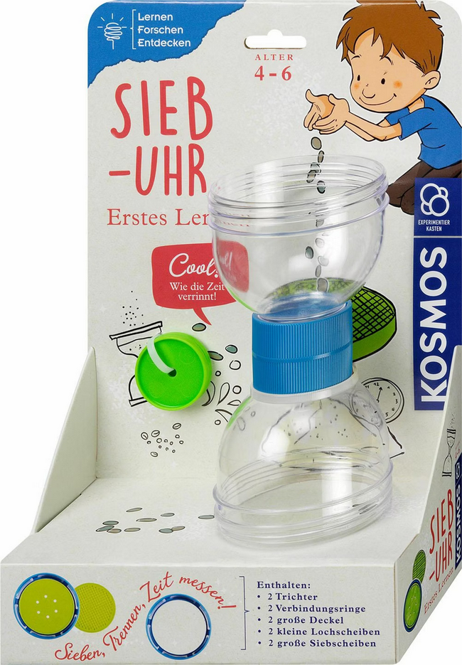 Kosmos - Eperimentierkasten "Sieb-Uhr"