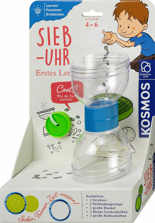Kosmos - Eperimentierkasten "Sieb-Uhr"