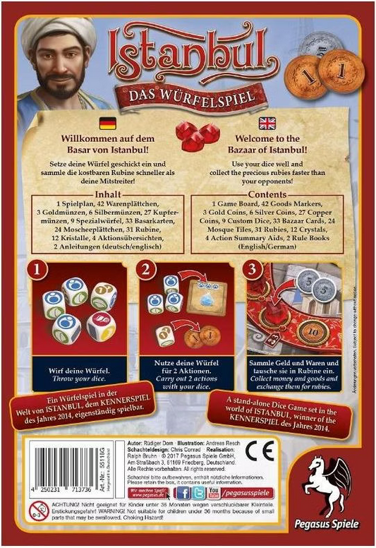 Pegasus - Istanbul das Würfelspiel